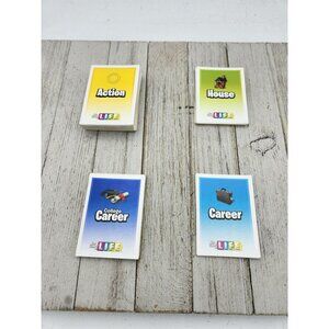 The Game of Life Replacement Parts 2014 action house college career Cards